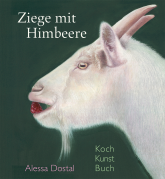 Ziege mit Himbeere 