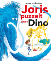 Joris puzzelt einen Dino 