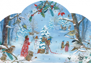 Adventskalender Die kleine Elfe feiert Weihnachten    Daniela Drescher 