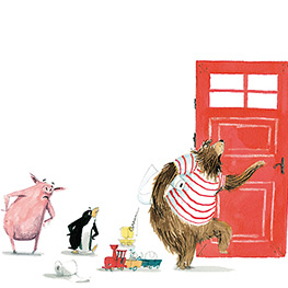 Abbildung1 Oh, wer sitzt da auf dem Klo ?