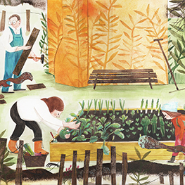 Abbildung1 Das kleine gelbe Haus