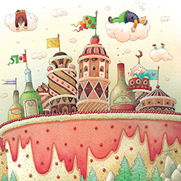 Abbildung1 Die Reise ins Schlaraffenland