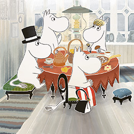 Abbildung1 Die Mumins und der unsichtbare Gast