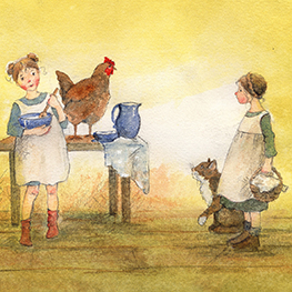 Abbildung1 Postkartenbuch »Alle meine Tiere«