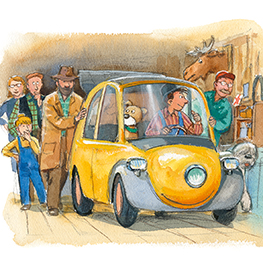 Abbildung1 Willy Werkel baut ein E-Auto