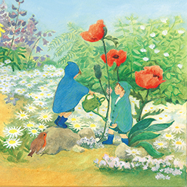 Abbildung1 Die Enten laufen Schlittschuh