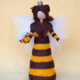 Abbildung2 Feen, Nymphen, Nixen aus Märchenwolle