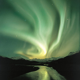 Abbildung2 Das Polarlicht