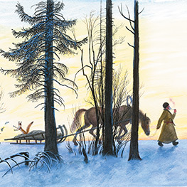 Abbildung2 Die Füchsin und der Wolf