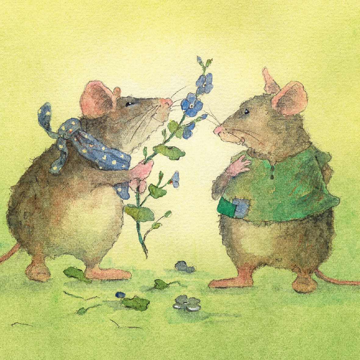 Abbildung2 Postkartenbuch »Mäusepost«