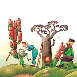 Abbildung3 Die Reise ins Schlaraffenland