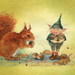 Abbildung3 Postkartenbuch »Wichtelpost«