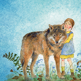 Abbildung3 Postkartenbuch »Waldkinder«