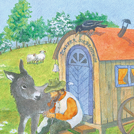 Abbildung3 Die Enten laufen Schlittschuh