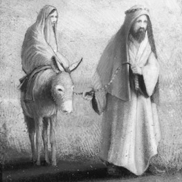 Abbildung3 Marias kleiner Esel und die Flucht nach Ägypten