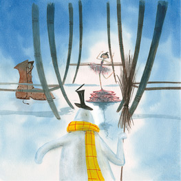 Abbildung4 Der kleine Schneemann