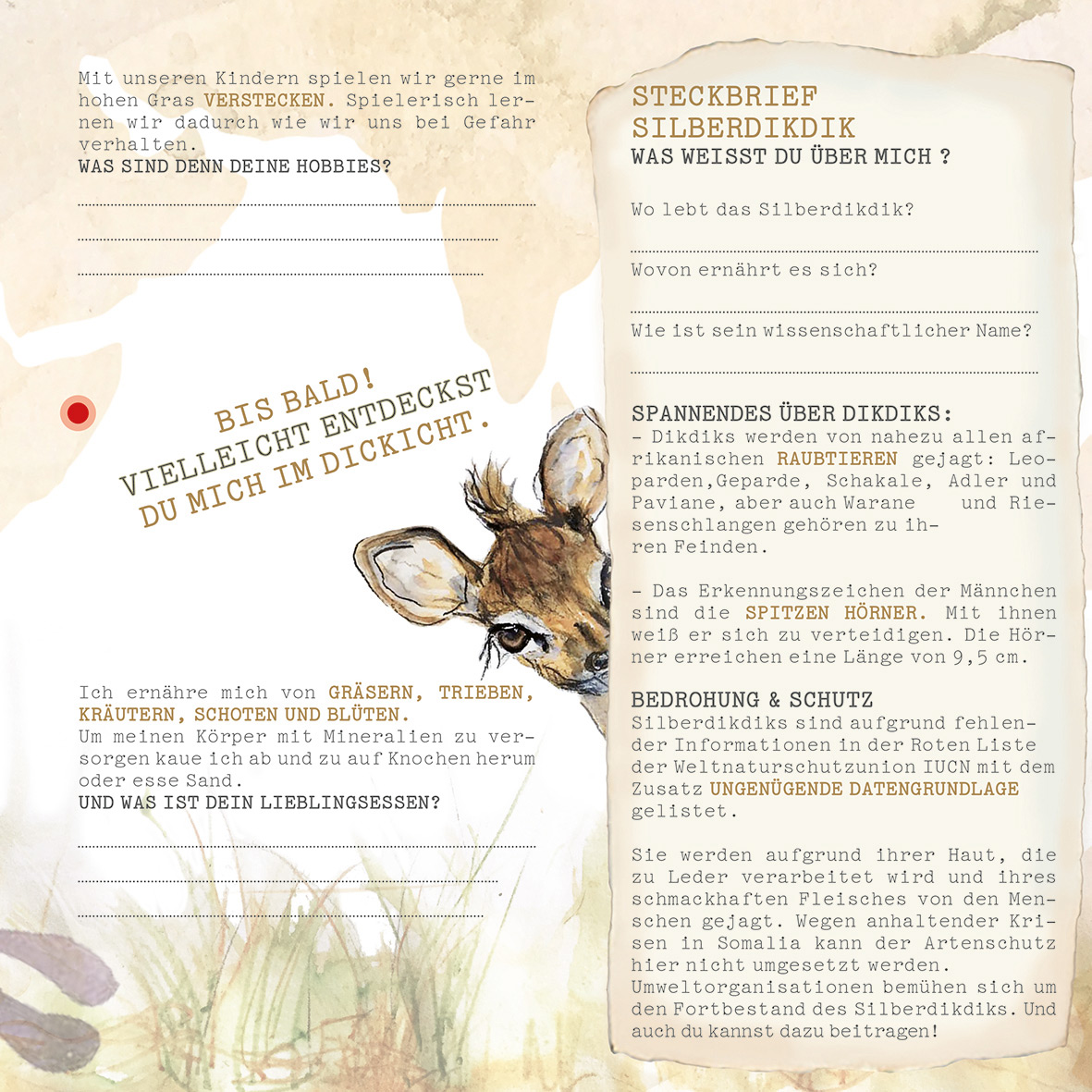 Abbildung4 Freundschaftsbuch - Tiere kennenlernen und schützen