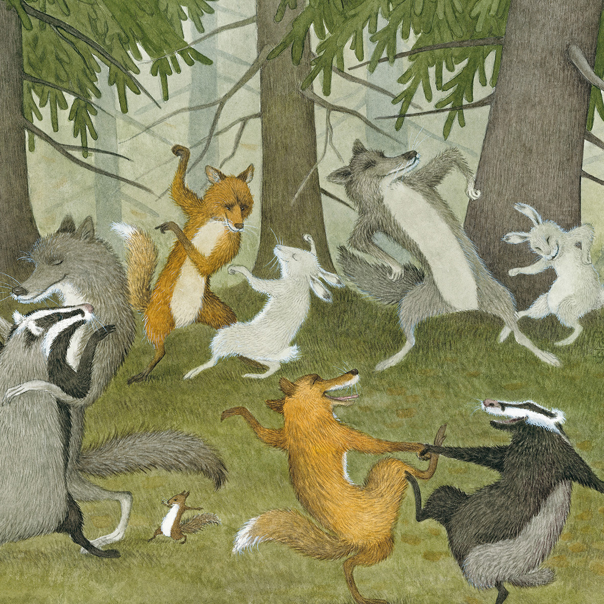 Abbildung4 Die tanzende Waldmaus