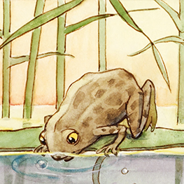 Abbildung4 Das neugierige Fischlein