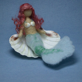 Abbildung5 Feen, Nymphen, Nixen aus Märchenwolle