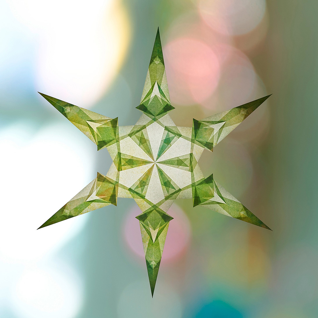 Abbildung5 Magische Fenstersterne aus Seidenpapier