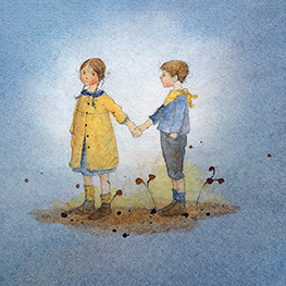 Abbildung5 Postkartenbuch »Glückskinder«