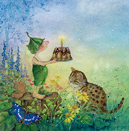 Abbildung6 Giesbert hört das Gras wachsen