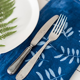 Abbildung7 Veilchen, Farn & Ringelblumen